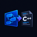Blueprint To C++ Exporter icon